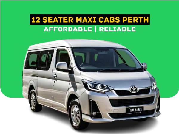 12 seater cabs hire in Perth